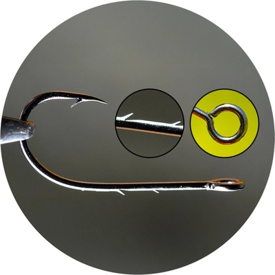 RedBass Spinning Cheburashka Hooks 825 Sickle veľ.4 10 ks