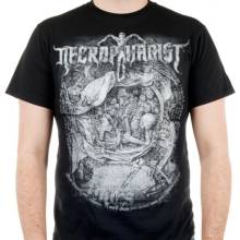 Tričko metal Indiemerch Necrophagist Mors čierne