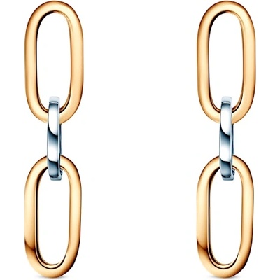 SAVICKI Dualéa обеци: позлатени сребро