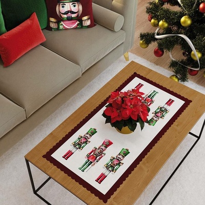 VODĚODOLNÝ BĚHOUN 50x100 cm Louskáček na ořechy VÁNOČNÍ