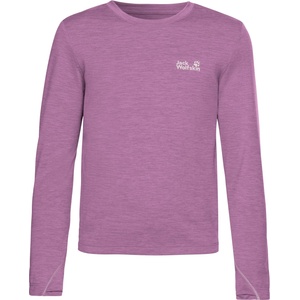 Jack Wolfskin Детска спортна тениска Jack Wolfskin Kid's Trail L/S Sport shirt - Vivid Orchid - размер 176 (EU) (704-6379-0217)