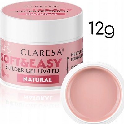 Claresa Stavebný gél Natural 12 g