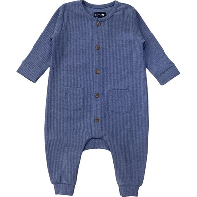 Firetrap Boys Ribbed Knit Romper - Blue