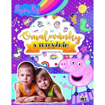 Omalovánky s tetováním Peppa Pig Jiří Models
