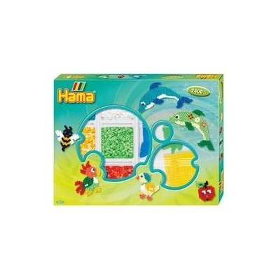 Hama Midi Activity box - Papoušek a delfín, 2400 ks – Hledejceny.cz