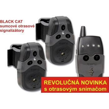 Black Cat SET 2 signalizátorov Bite Alarm s príposluchom