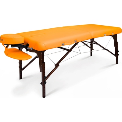 Fabulo Skladací masážny stôl DIABLO Set Farba: žltá 192 x 76 cm 16,8 kg 4 farby