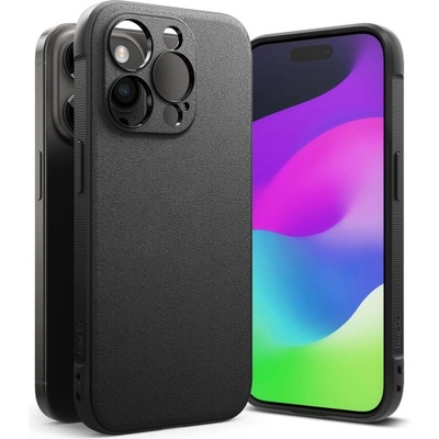 Apple Силиконов калъф Ringke Onyx Apple iPhone 15 Pro Max Black