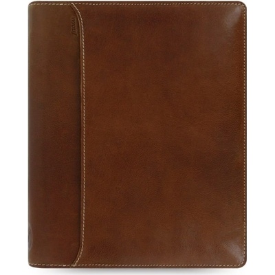 Filofax Lockwood Zip A5 týdenní 2024 hnědý