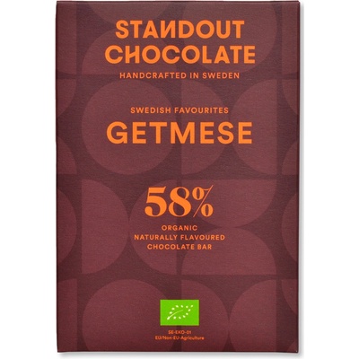 Standout Chocolate 58% GETMESE BIO 50 g