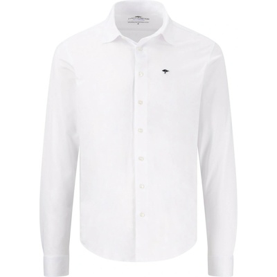 Fynch-Hatton 24/7 pánska jersey košeľa casual fit biela