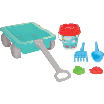 Pilsan Плажна количка Pilsan - Тюркоаз, 7 части (112092)