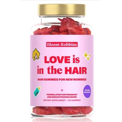 Bloom Robbins Love is in the Hair Vitamíny na vlasy pro maminky - gumídci 210 g