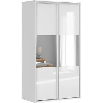 Image 1 of BRW Гардероб flex - 120*66*218 (f57-szafa_zestaw_10-bi/blp/sz-kpl01)