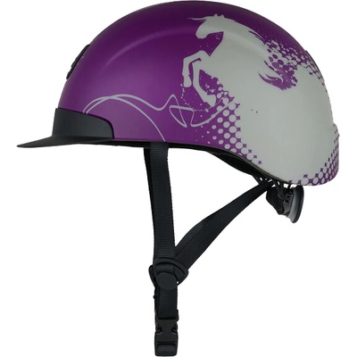 Horze international gmbh Каска за езда - Ashley 48-52см (30071-BL/PU-48-52)