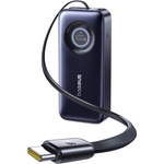 Baseus Външна батерия Baseus Enercore CR11 (E0027H00) - вграден Type-C кабел, 20.000mAh, 67W - Черна