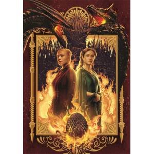 Clementoni - Puzzle Game of Thrones: House of the Dragon - 1 000 piese
