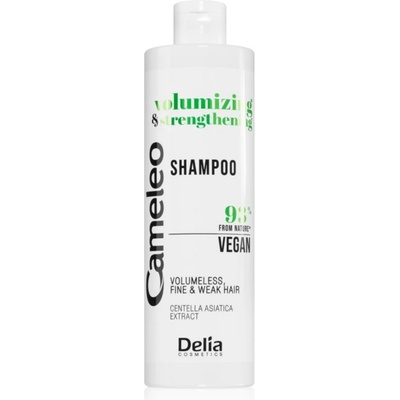 Delia Cosmetics Cameleo Volume & Strengthening šampón pre objem pre jemné vlasy 400 ml
