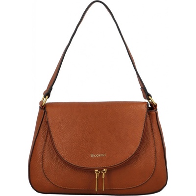 Coveri dámská crossbody kabelka /taška Desirée hnědá hnědá