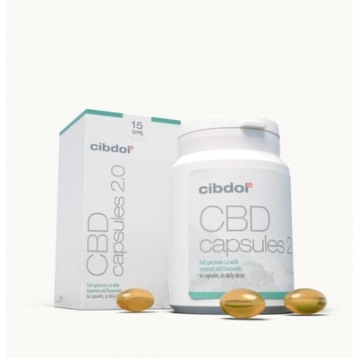 Cibdol CBD softgels 15% 1500 mg 60 kapsúl