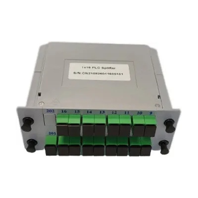 Conneu Оптичен PLC сплитер 1x16 с SC-APC конектори, LGX касета, Conneu (CNPLC-116-SCA1-SCA1-LGXP)