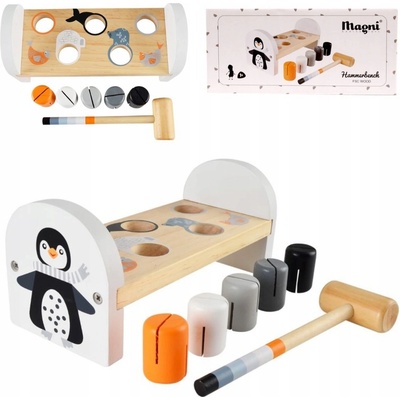 Magni Danish Toys detská zatĺkačka Tučniak
