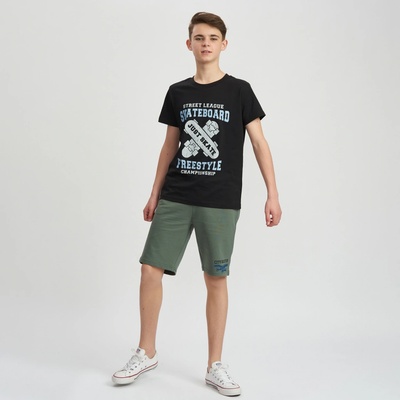 winkiki chlapecké kraťasy WJB 11016 khaki