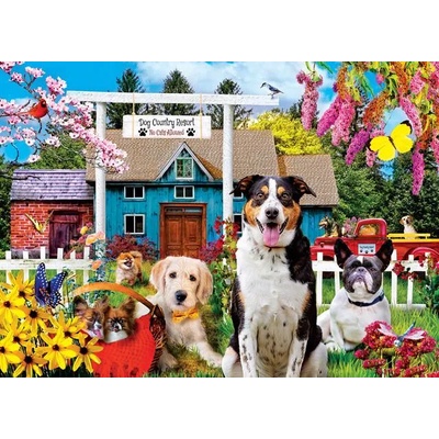 Masterpieces - Puzzle Dog's Country Resort - 1 000 piese