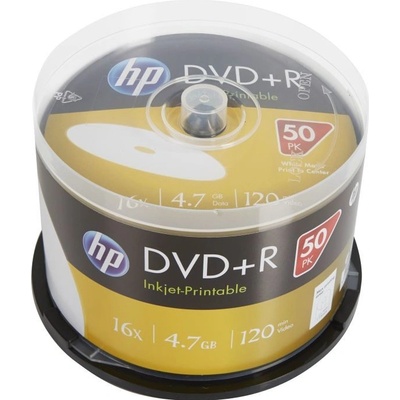 HP DVD-R 4,7GB 16x, cakebox, 50ks