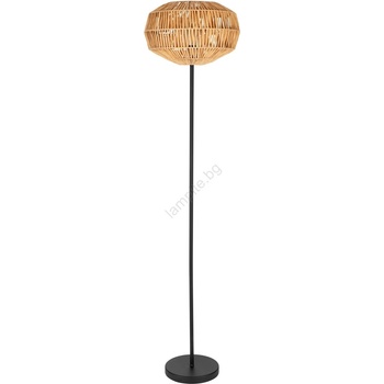 EGLO 44146 - Подова лампа SHELDON 1xE27/40W/230V кафява (EG44146)