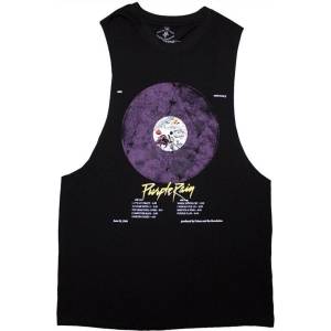 Prince Purple Rain Disc Black L Риза (PRINVEST46MB03)