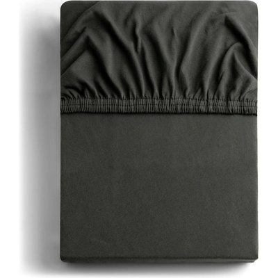 Restilo Тъмносив еластичен чаршаф от джърси 120x200 cm Amber - Restilo (120014575)