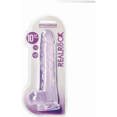 Shots REALROCK Realistic Dildo with Balls 25,4 cm