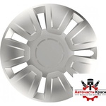 Versaco Тасове за джанти 14'' Versaco Focus Silver (56239) - avtochastikrasi