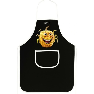 EMI Kuchynská zástera Corny čierna