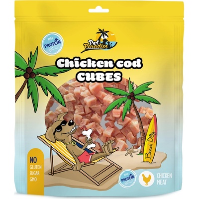 Pet Paradise Kuřecí kostky s treskou 230 g