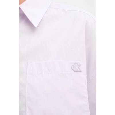 Calvin Klein риза дамска от памук (LV047F104G)