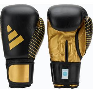 adidas Боксови ръкавици Adidas Wako ADIKBWKF200 black/gold