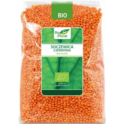 Bio planet Šošovica červená 1 kg
