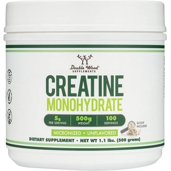 Image 1 of Double Wood Supplements Creatine Monohydrate | Micronized [500 грама]