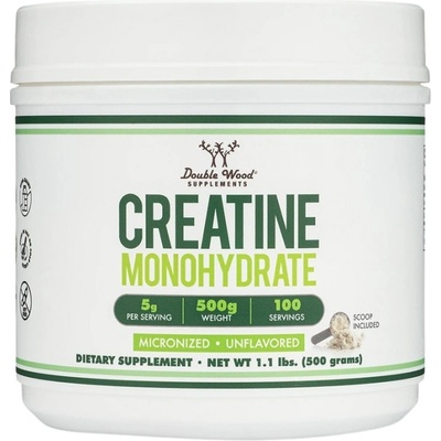 Double Wood Supplements Creatine Monohydrate | Micronized [500 грама]