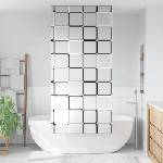 vidaXL Ролетна щора за баня 90x240 см Ширина на плата 86 см (4014923)