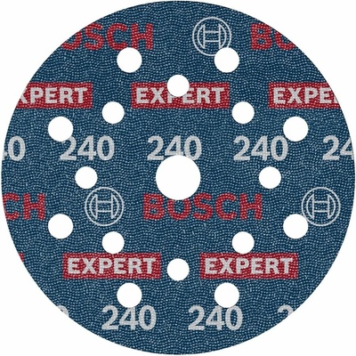BOSCH Brusný kotouč EXPERT O780 s fólií, 125 mm, G240, 6ks (2.608.902.404)