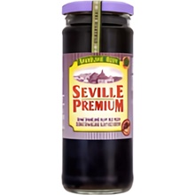 Seville Premium Černé španělské olivy bez pecky 450 g