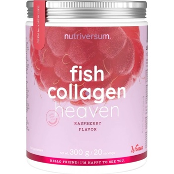 Nutriversum Fish Collagen Heaven | added Zinc, Vitamin C and Hyaluronic Acid [300 грама] Синьо грозде