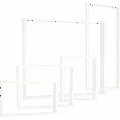 Noble Wood Pur Iternal 1112 x 450 x 80 mm biela 2 ks