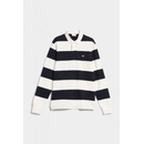 Gant polokošela Reg Shield Barstripe Heavy Rugger biela