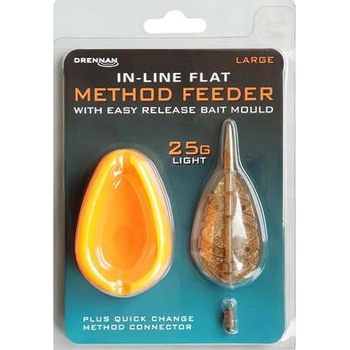 Drennan krmítko Flat Feeder and Mould Large 25g