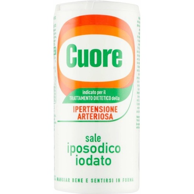 Cuore jodizovaná soľ s nízkym obsahom sodíka 180g