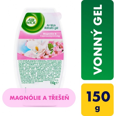 Air Wick Magnólie a kvetoucí třešeň gelový osvěžovač vzduchu 150 g